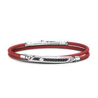 Pulsera Zancan Hombre SPRING in Plata Spinello ESB178-RO - ESB178-RO